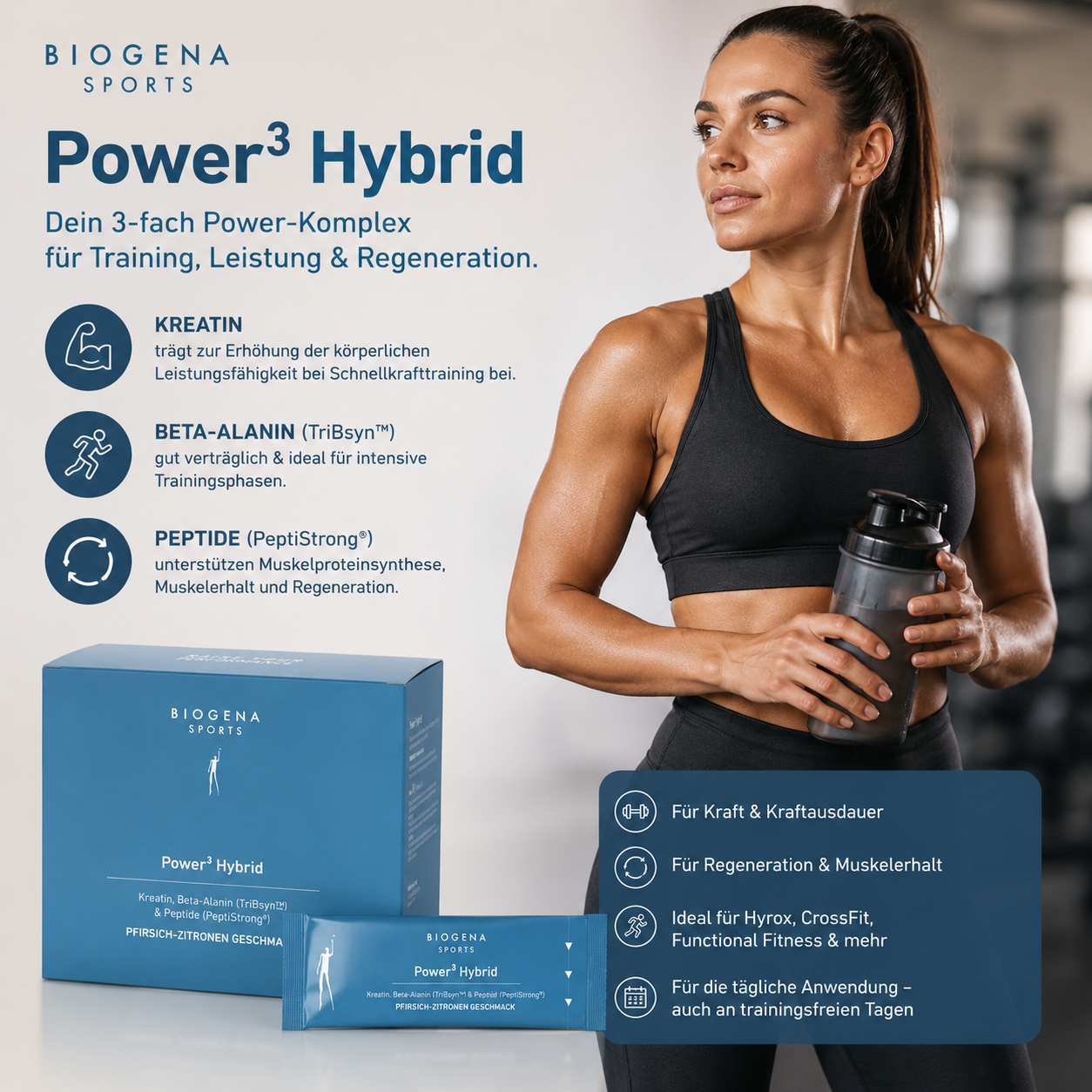 BIOGENA SPORTS Power³ Hybrid