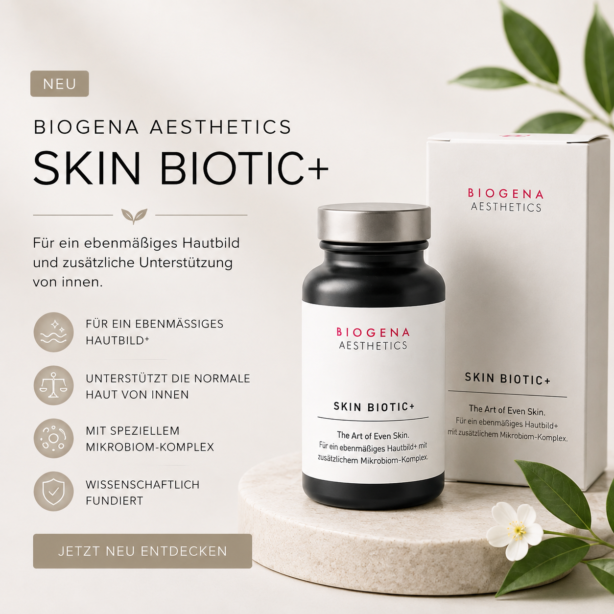 BIOGENA AESTHETICS SKIN BIOTIC+